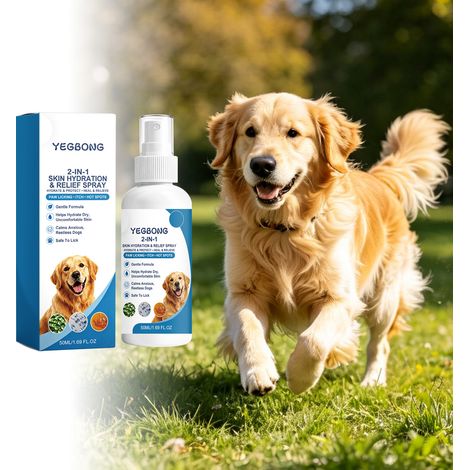 Dog Skin Care Spray - Gently cleanses and treats dog wounds - 50ml -- BIEMMEDUE (1/5)