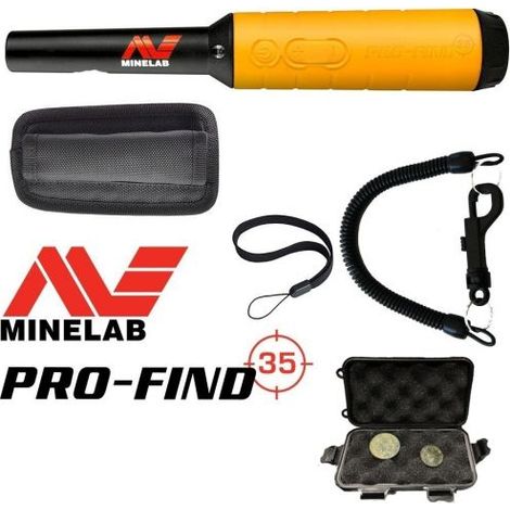 Minelab metal detector pointer Pro-Find 35 + Box monete (Last Minute)
