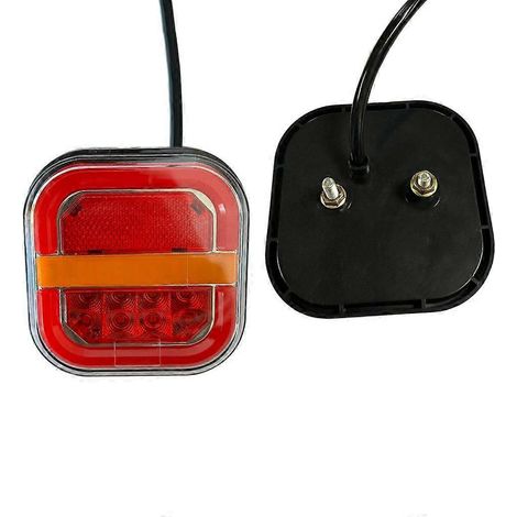 Stück LED-Anhängerleuchten – Rücklicht, Blinker, Rückfahrscheinwerfer, Kennzeichenbeleuchtung – Bremslicht & Kontrollleuchte für Anhänger (190 Zeichen) (1/4)
