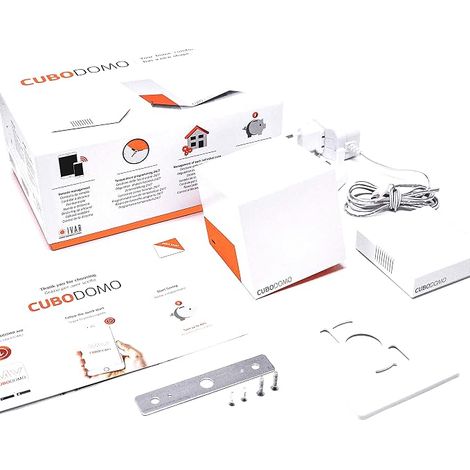 Digital Thermostat Basic Kit Cube Probe Relay Remote Control Intelligent Heating Management Geolocation Smartphone System (1/4)