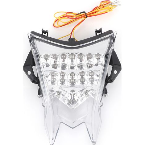 Feu Arrière LED Complet Clignotant Feu de Position Verre Transparent Compatible S1000R S1000RR HP4 (1/5)
