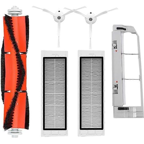 De rechange pour Xiaomi MI Roborock S5 Max S50 S51 Roborock S6 MaxV pièces pour aspirateur robot brosse principale filtre HEPA (1/5)