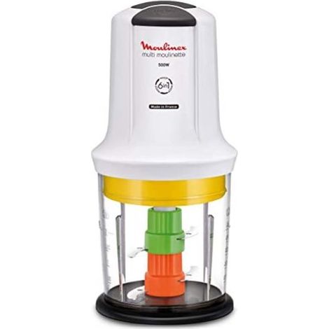 Moulinex AT723110 Multi Moulinette blanc 6 en 1