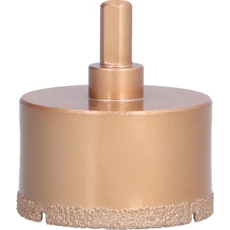 Carotteuse diamant brasée 60mm pour marbre, disque à tronçonner pour meuleuse d'angle, ouverture de trou (1/5)