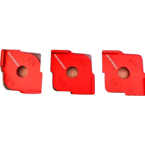 Set di dime per fresatrice angolare, in robusta lega di alluminio, misure R5-R30, set di dime per fresatrice, compatibile con la lavorazione del legno, taglio di forme precise (1/5)