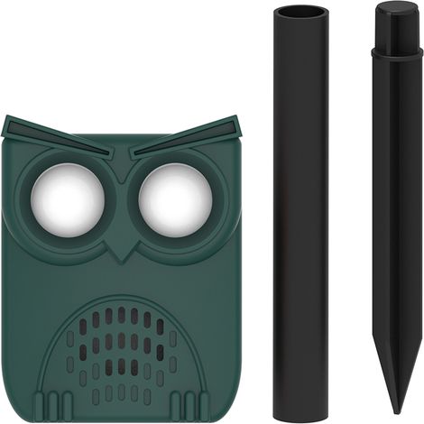 Lampe d'alarme solaire avec détection de mouvement, sirène 129dB et strobe, IP55, recharge USB/solaire, pour jardin et ferme (1/4)