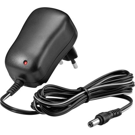 Techly Np Alimentatore AC/DC 12V 1000mA Plug 5.5 x 2.1mm Nero (1/2)