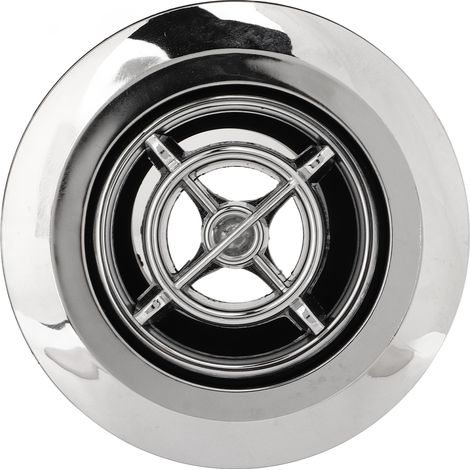 Bouche d'aération ronde pour toit de camping-car, déflecteur de ventilation de climatisation, sortie d'air pour véhicules utilitaires et poids lourds (1/5)