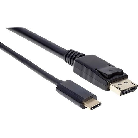 manhattan 152464 cable USB Type-C a DisplayPort negro 2m