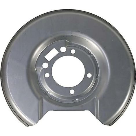 Protection anti-éclaboussures pour disque de frein arrière droit, en tôle d'acier, METZGER, pour par exemple VOLVO 240 (1/2)