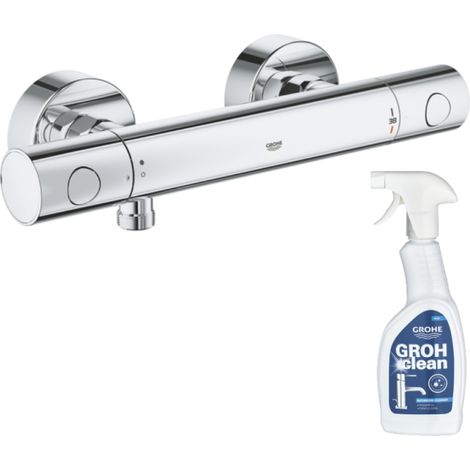 GROHE Quickfix Precision Get Mezclador termostático de ducha + limpiador GrohClean (1/5)