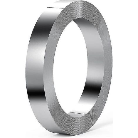 Bandes de nickel pur, 9,75 m (32 pi), 0,15 po x 8 mm d'épaisseur, pour la fabrication de batteries haute capacité et BatSilver (1/5)
