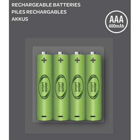 Pack 4 x batterie rechargeable 1,2 V NiMh AAA 600 mAh