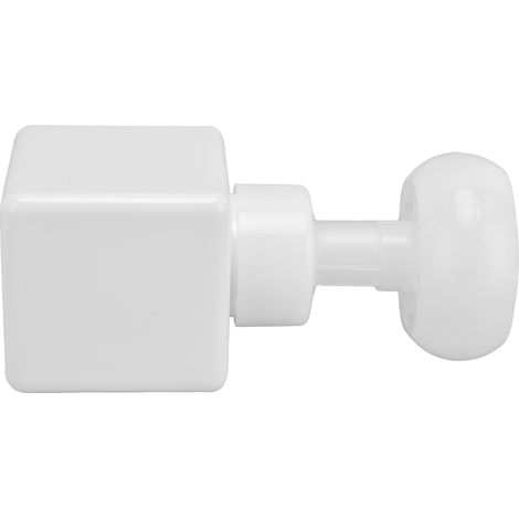 250 ml wiederbefüllbare, wiederverwendbare Schaumseifenpumpe, tragbarer, blütenförmiger Flüssigseifenspender, weiß (1/5)