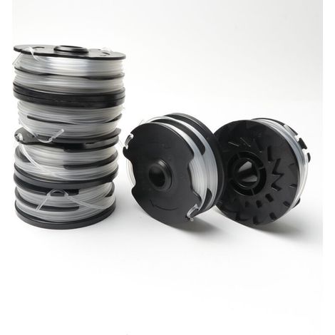 6 pièces corde de tonte pour accessoires de tondeuse à bobine Parkside PRT 550 A1-B2-C3 TLP-1 (1/4)