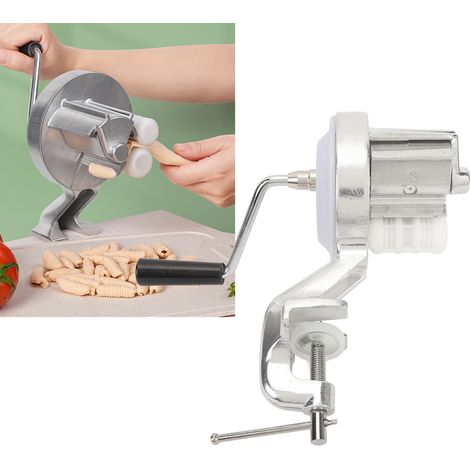 Pasta Cavatelli Maschine - Manuelle Gnocchi-Maschine mit Kurbel, leicht zu reinigen für die heimische Küche