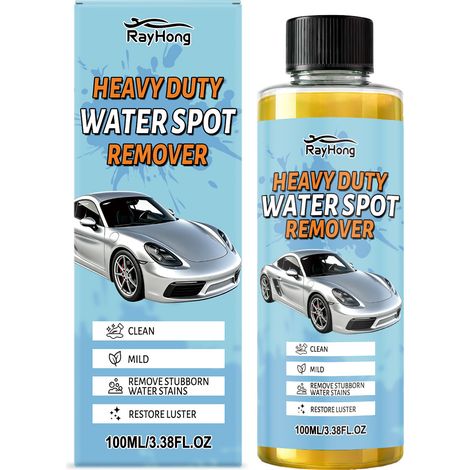 Autoreiniger für Wasserflecken, Oberflächenreiniger, Fleckenentferner, Aufheller und Polierer – 100 ml -- BIEMMEDUE (1/5)