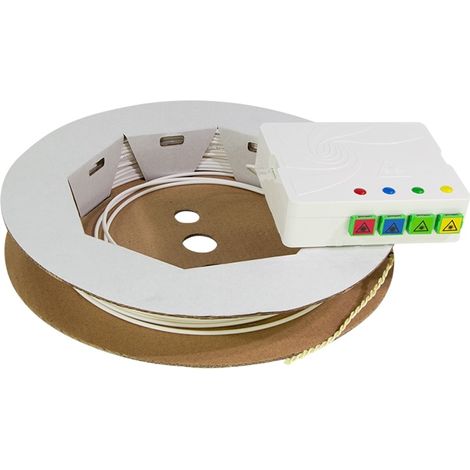 LOGILINK FTTH-Anschlussbox FB4SC20, 4x SC/APC, mit 20 m Verlegekabel (1/4)