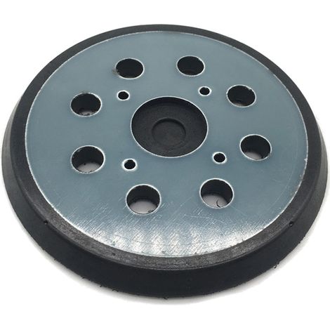 Trade-Shop Klett Schleifteller / Stützteller / Haftteller Ø125mm für CMI C-ES 420, Einhell Expert TE-RS 40 E, EX, BR, ARG - 1 Stück