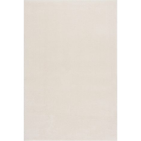 Maison Exclusive - Tappeto Shaggy Crema/Bianco 240x340 cm in Poliestere