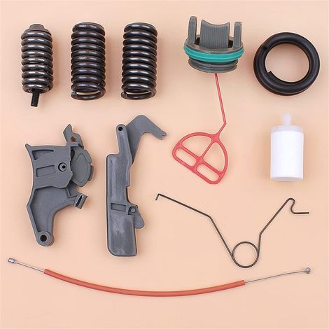 Kit de câble de gâchette d'accélérateur pour tronçonneuses Husqvarna 362 365 371 372 372 XP, 503556601, 503829801, 503736401, 503717601, 503 63 76 01, 503717601, 503 63 76 01, 503 63 76 01, 5003 3 89 (1/5)