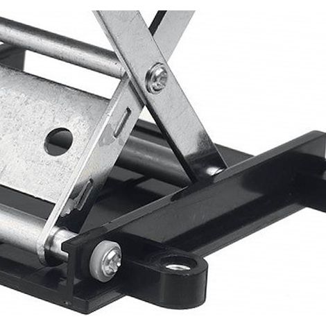 Table élévatrice de laboratoire en aluminium noir, à mise à niveau automatique et rotative, plateforme scientifique élévatrice pour laboratoires de physique, chimie et biologie. (1/5)