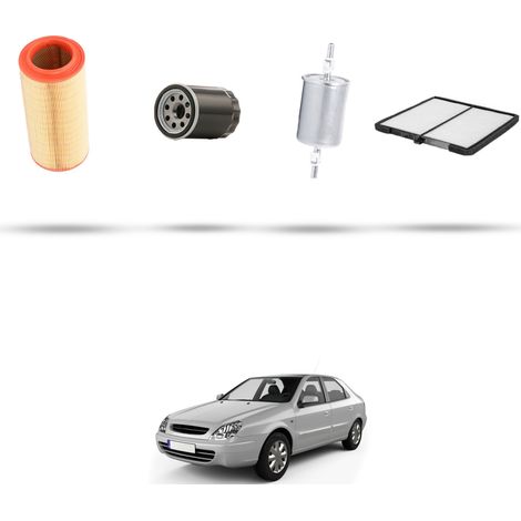Kit tagliando 4 filtri compatibile con Citroen Xsara 2.0i 97kw dal 1998 (1/5)