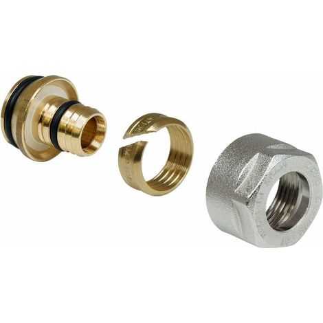 Klemmringverschraubung 16x2, Eurokonus 3/4 Zoll, Heizung (1/3)