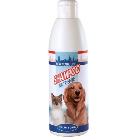 TrAdE Shop Traesio - Shampoo Nutriente 250 Ml Per Cani Gatti Animale Per Pelo Secco Arido E Sfibrato Made Italy -