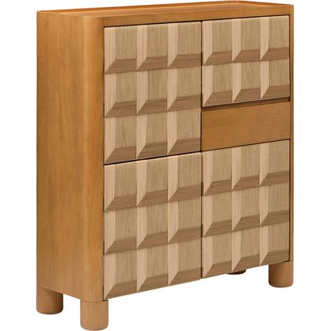 Buffet haut Netsi rectangulaire beige - Atmosphera créateur d'intérieur (1/5)