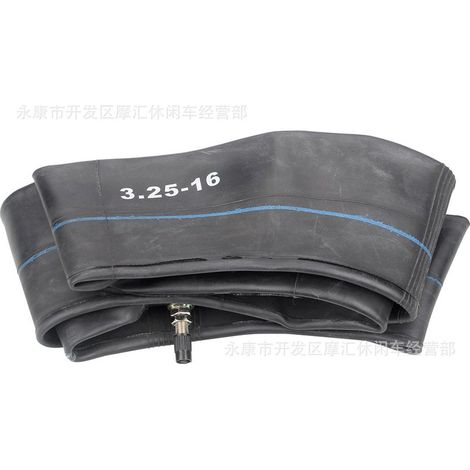 Accessoires pour motos tout-terrain 150-250 cm³ : chambre à air arrière haute performance 3,25-16 pouces, valve droite 90/100-16 TR4 (1/4)