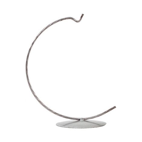Support pour boule de Noël 200 mm argenté 1 pc.