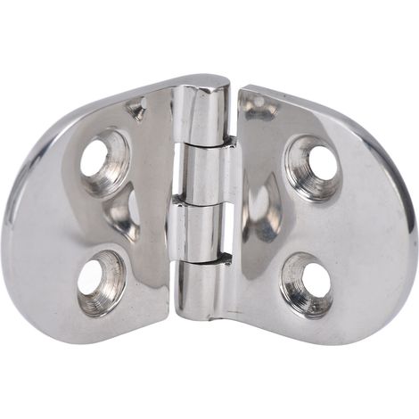 Charnières marines inox 316 4 trous ovale pour porte de bateau, placard de rangement, quincaillerie nautique robuste (1/5)