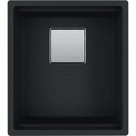 Evier Franke Kubus 2.0 Fragranit+ KNG110-37 - Noir Mat - Vidage : Manuel (1/2)
