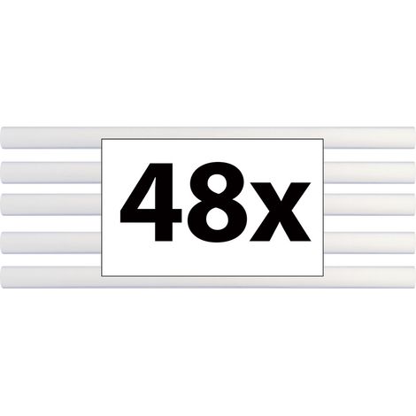 TOOLCRAFT TO-8997030 Heißklebesticks Ø 7 mm x (L) 100 mm Transparent 240 g 48 St.