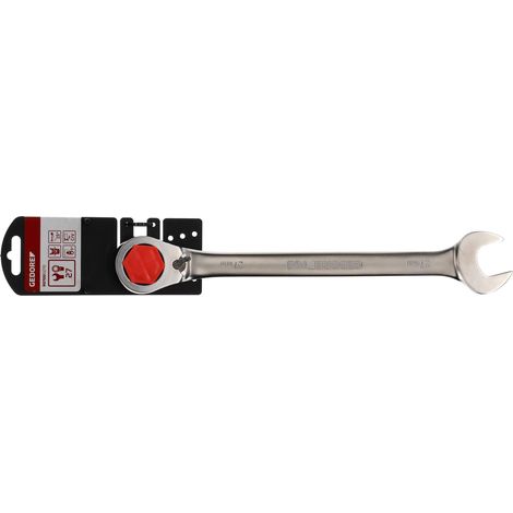 Gedore-red R07200270 Llave combinada con carraca cromada 27 mm (1/4)