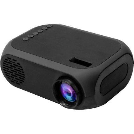 Vidéoprojecteur LED, résolution 1920 x 1080, taille de projection 20 à 80 pouces, prise américaine (1/5)