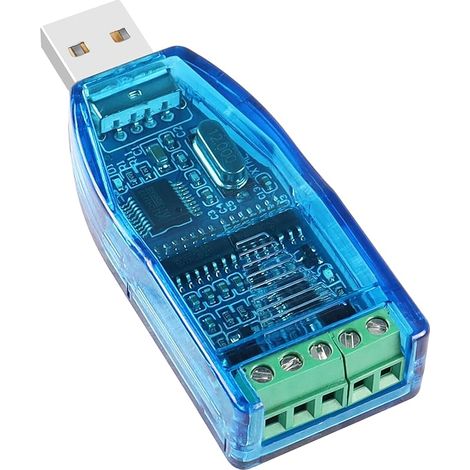 Adaptateur USB vers RS485 RS232 USB 2.0 vers RS-485 RS-232 avec puce CH340 pour Windows 11 10 8 7 XP Mac OS (1/5)