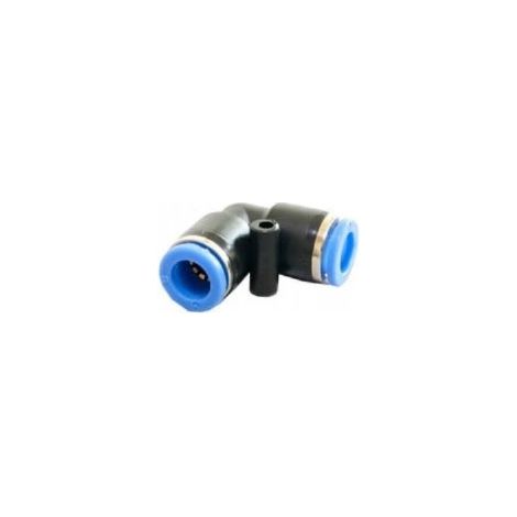 Conector rápido Tekalan codo Ø15 plástico
