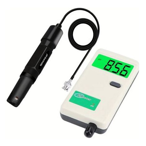 Testeur Numérique de pH pour Eau - Stylo Électrode 0-14 pH pour Eau Potable, Aquariums et Piscines, Analyse Professionnelle (Piles Non Incluses) (1/5)