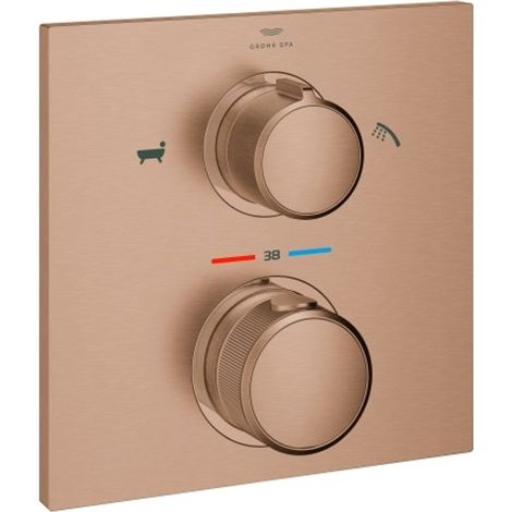 GROHE Thermostatbatterie Allure 194462 FMS für Rapido SmartBox warm sunset geb., 19446DL2