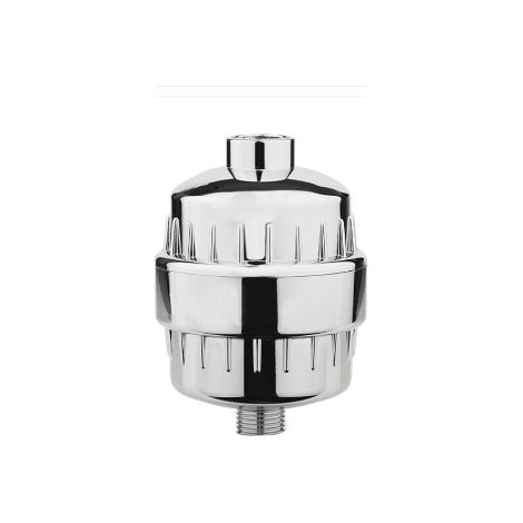Cartouche filtre de douche style américain, filtre pour pommeau de douche domestique, élimine calcaire et impuretés pour bain et lavage corporel (1/5)