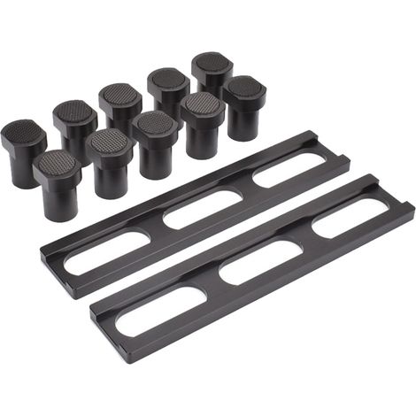 Ensemble de 10 butées de rabotage de 20 mm pour établi, outil auxiliaire pour le travail du bois (1/5)