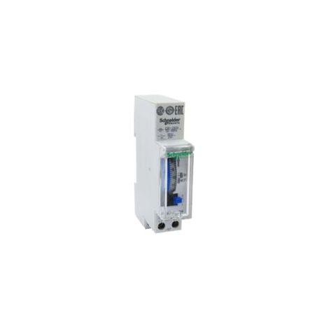 15336 Interruptor horario electromecánico de 24 horas - Canal único - Duración de la batería: 100 horas - Crezuo (1/4)