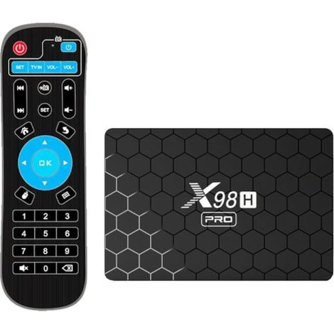 X98H Pro H618/4GB/32GB/WiFi 6/ Android 12 - Android TV