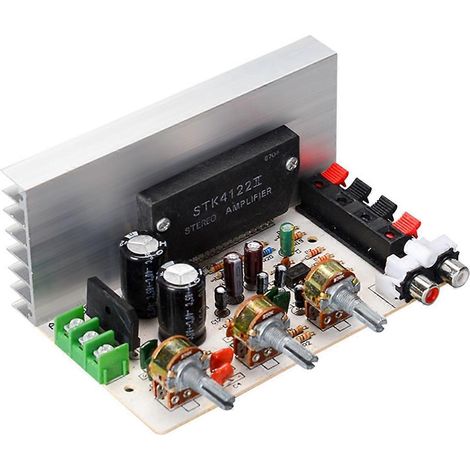 Carte d'amplificateur de puissance audio stéréo double AC15-18V 50W+50W-- (1/5)