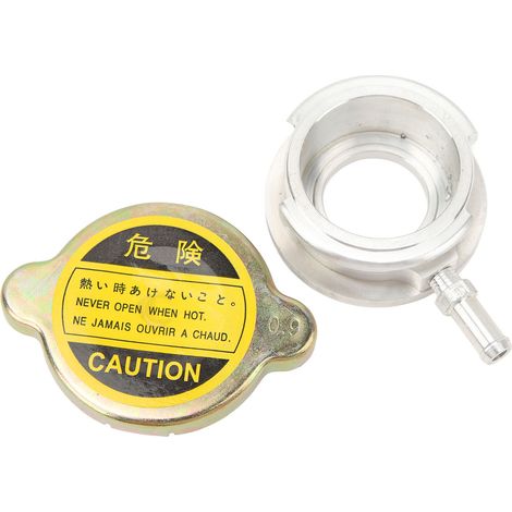 Kit de bouchon de remplissage de radiateur 40 mm, robuste, haute dureté 0,9 bar, à souder facilement pour voiture (1/5)