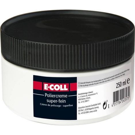 E-COLL Poliercreme superfein beige 250ml Dose