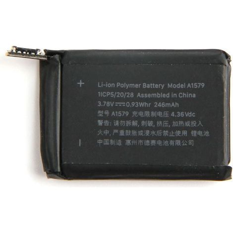 Bateria Interna para Apple Watch Serie 1 42mm 246mAh A1579