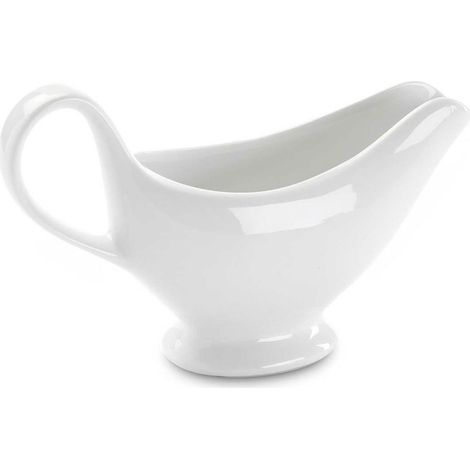 VERSA salsera porcelana 8x13x22 cm , Salsera porcelana 8x13x22 cmMarca VersaSalsera de porcelana blancaMaterial: CerámicaDimensiones aproximadas: 8 x 13 x 22 cm